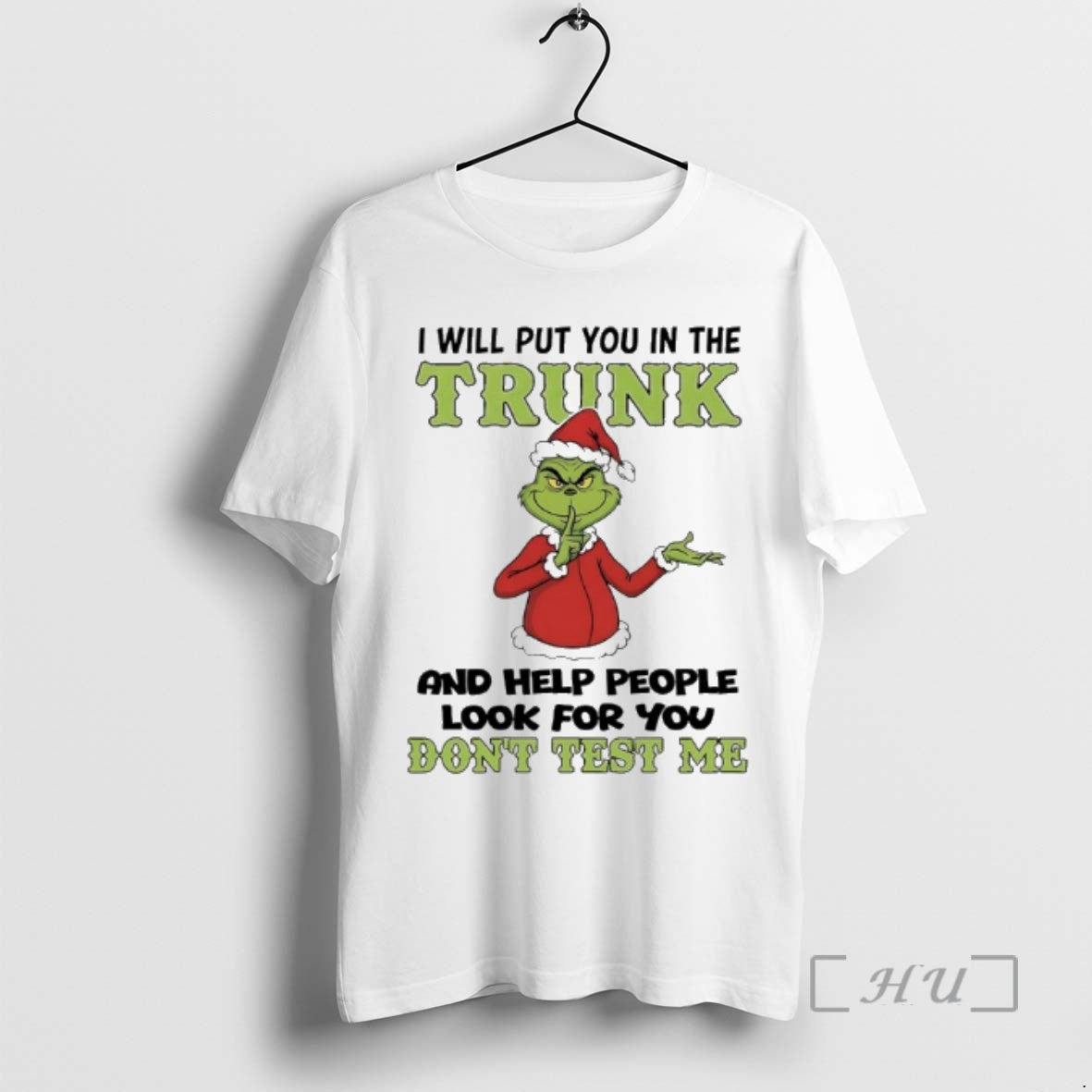 Officials Grinch Santa 2025 I Will Put You In The Trunk And Help People Look T-Shirts, Hoodie, Sweatshirt | InkNestWear.com
