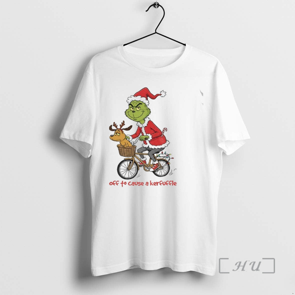 Officials Grinch Santa Claus Off To Cause A Kerfuffle Christmas T-Shirts, Hoodie, Sweatshirt | InkNestWear.com