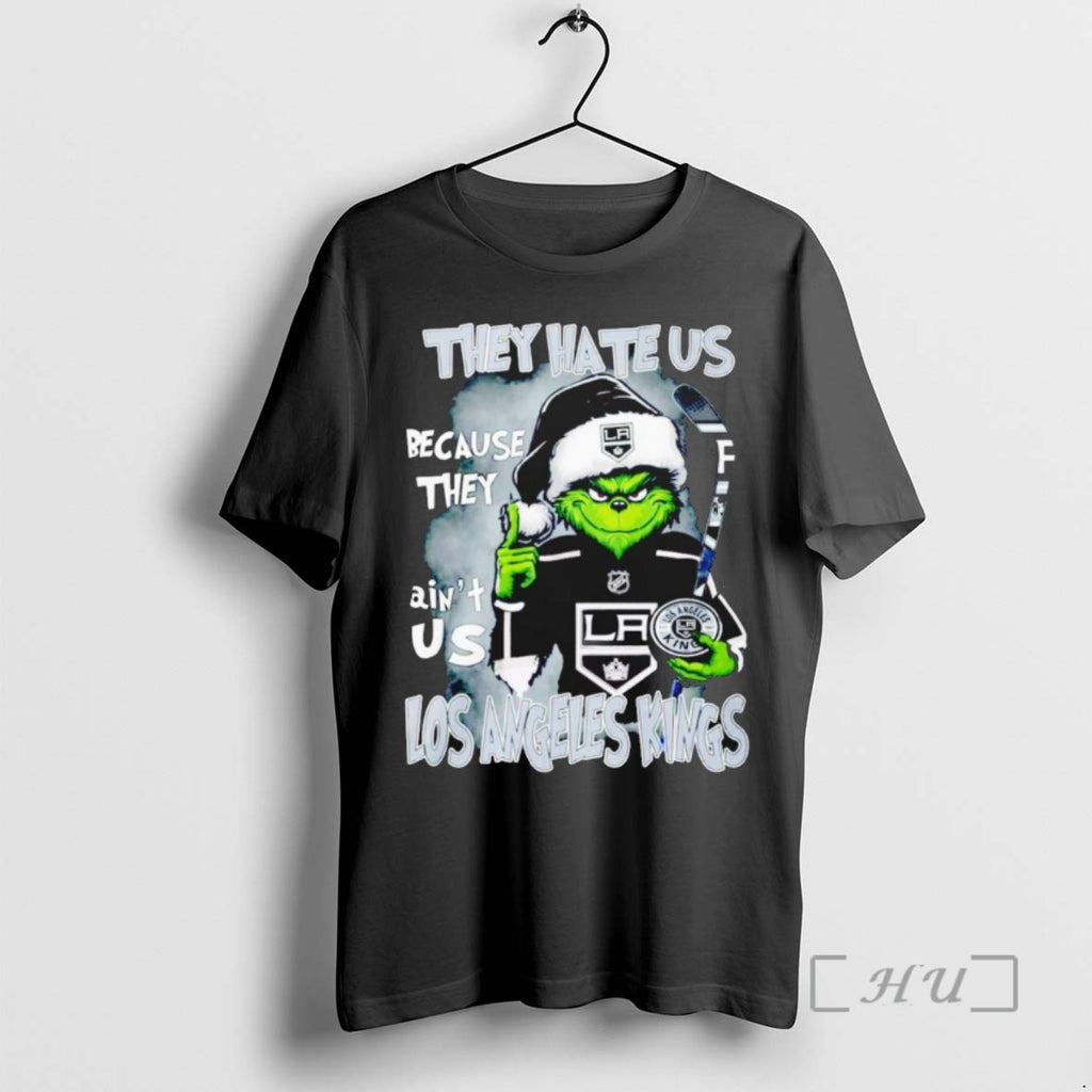 Officials Grinch Santa They Hate Us Because They Aint Us Los Angeles Kings Shirts Sweater