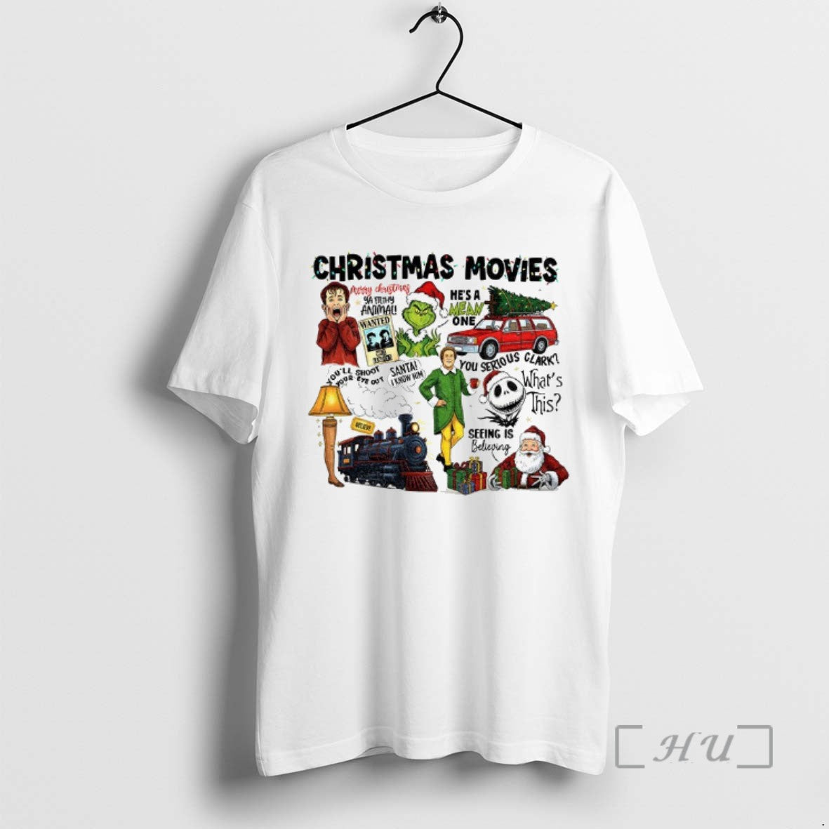 Officials Grinch Xmas Movies Ya Filthy Animal Hes A Mean One Merry Christmas T-Shirts, Hoodie, Sweatshirt | InkNestWear.com