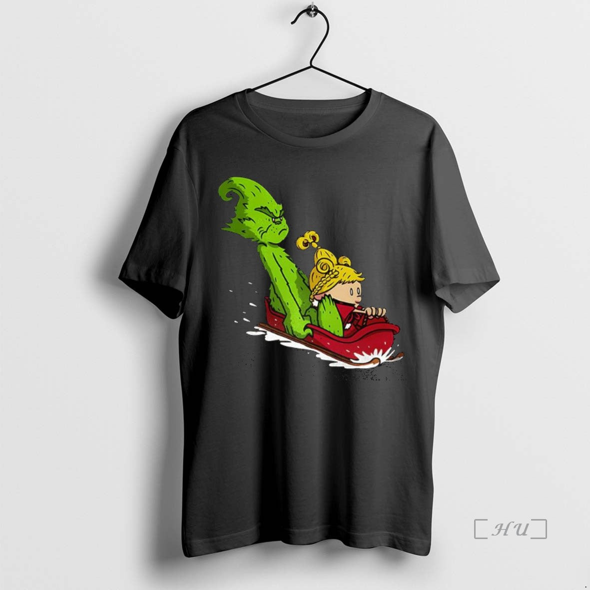 Officials Grinch And Cindy Lou Who On A Sleigh Christmas T-Shirts, Hoodie, Sweatshirt | InkNestWear.com
