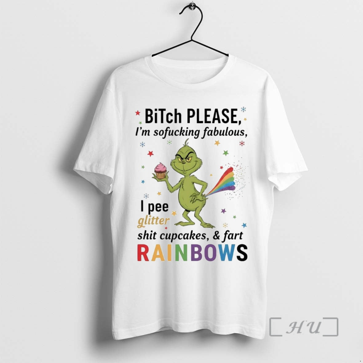 Officials Grinch Bitch Please Im So Fucking Fabulous T-Shirts, Hoodie, Sweatshirt | InkNestWear.com
