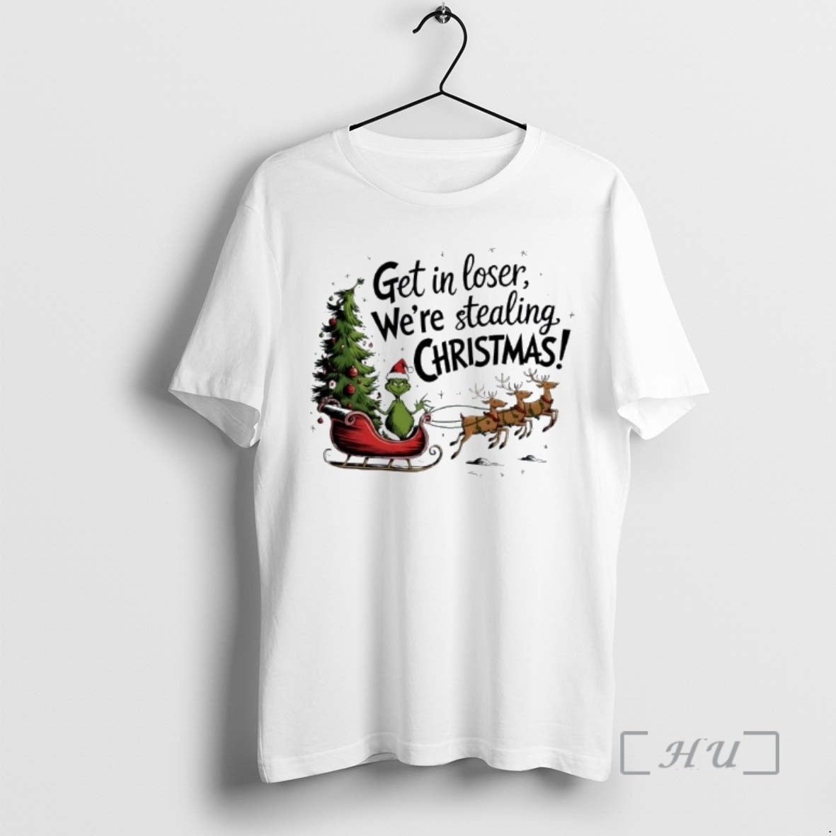 Officials Grinch Get In Loser Were Stealing Christmas T-Shirts, Hoodie, Sweatshirt | InkNestWear.com