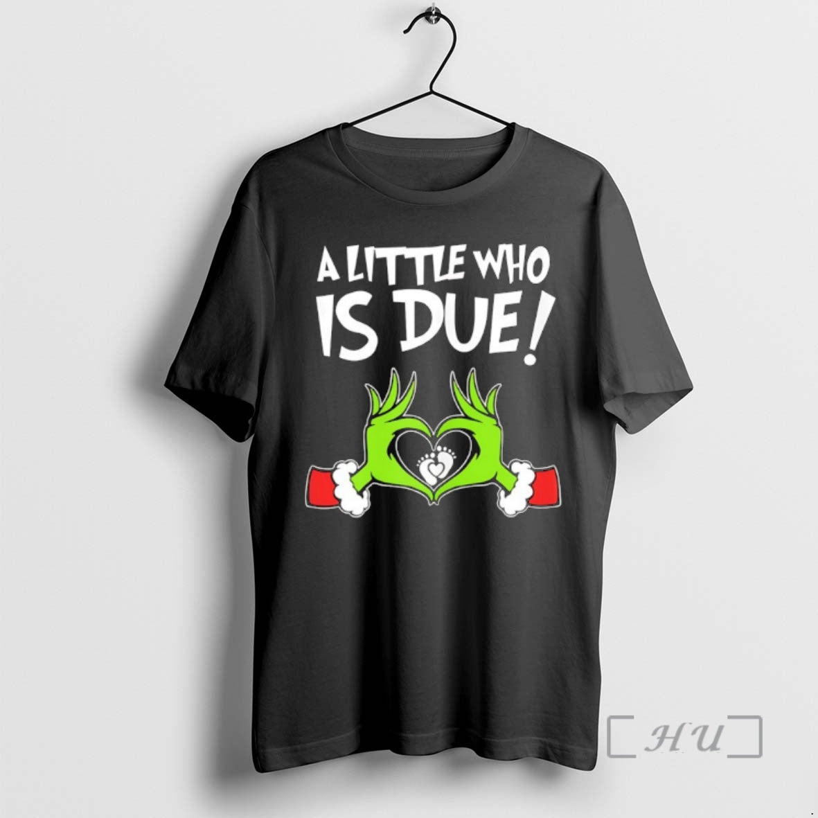 Officials Grinch Hands A Little Who Is Due Christmas T-Shirts, Hoodie, Sweatshirt | InkNestWear.com