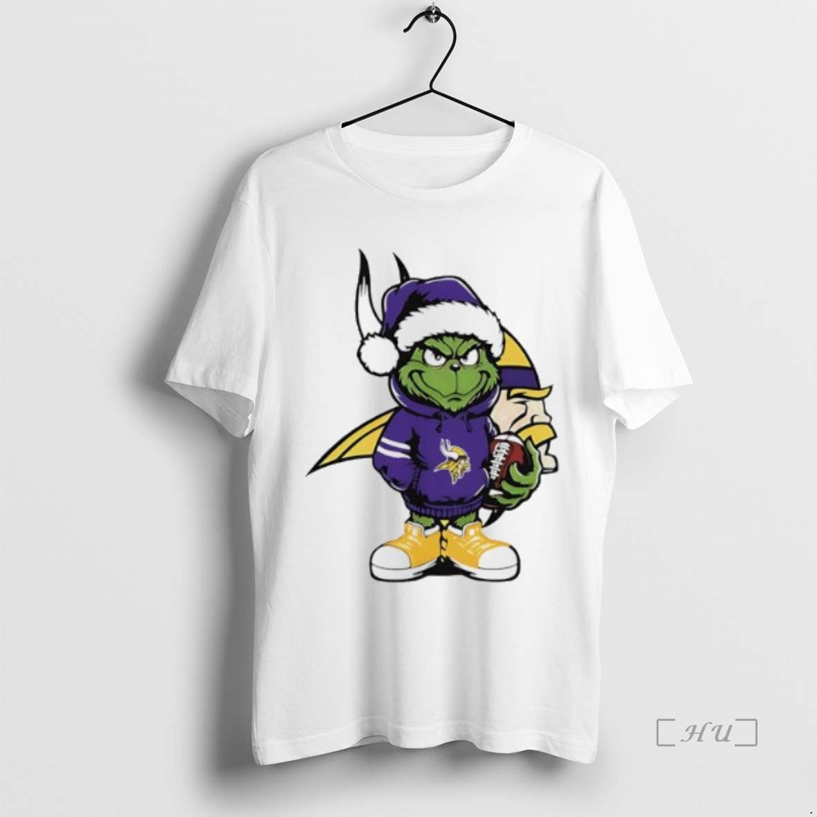 Officials Grinch Hug Ball Minnesota Vikings Christmas T-Shirts, Hoodie, Sweatshirt | InkNestWear.com