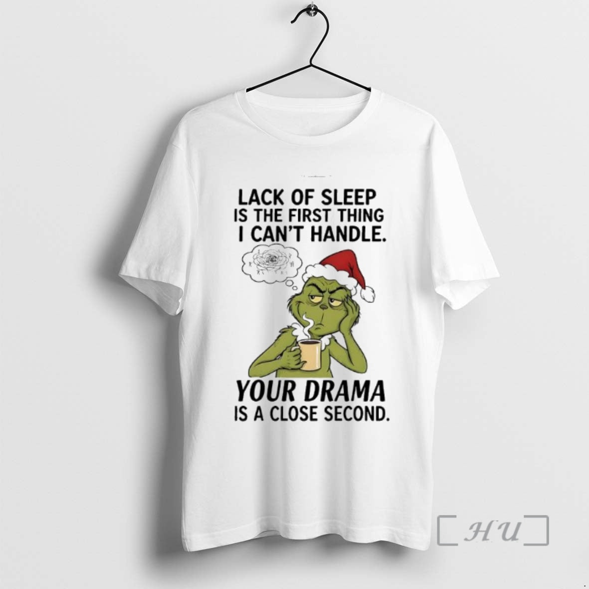 Officials Grinch Lack Of Sleep Is The First Thing I Cant Handle Premium T Shirts Hoodie, Sweatshirt | InkNestWear.com