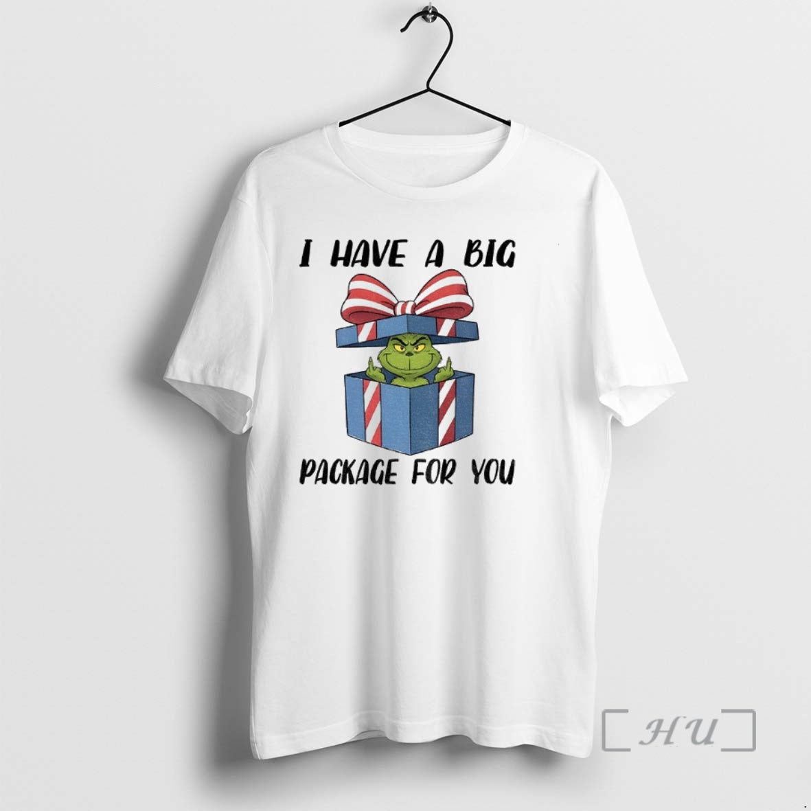 Officials Grinch Middle Finger I Have A Big Package For You Christmas T-Shirts, Hoodie, Sweatshirt | InkNestWear.com