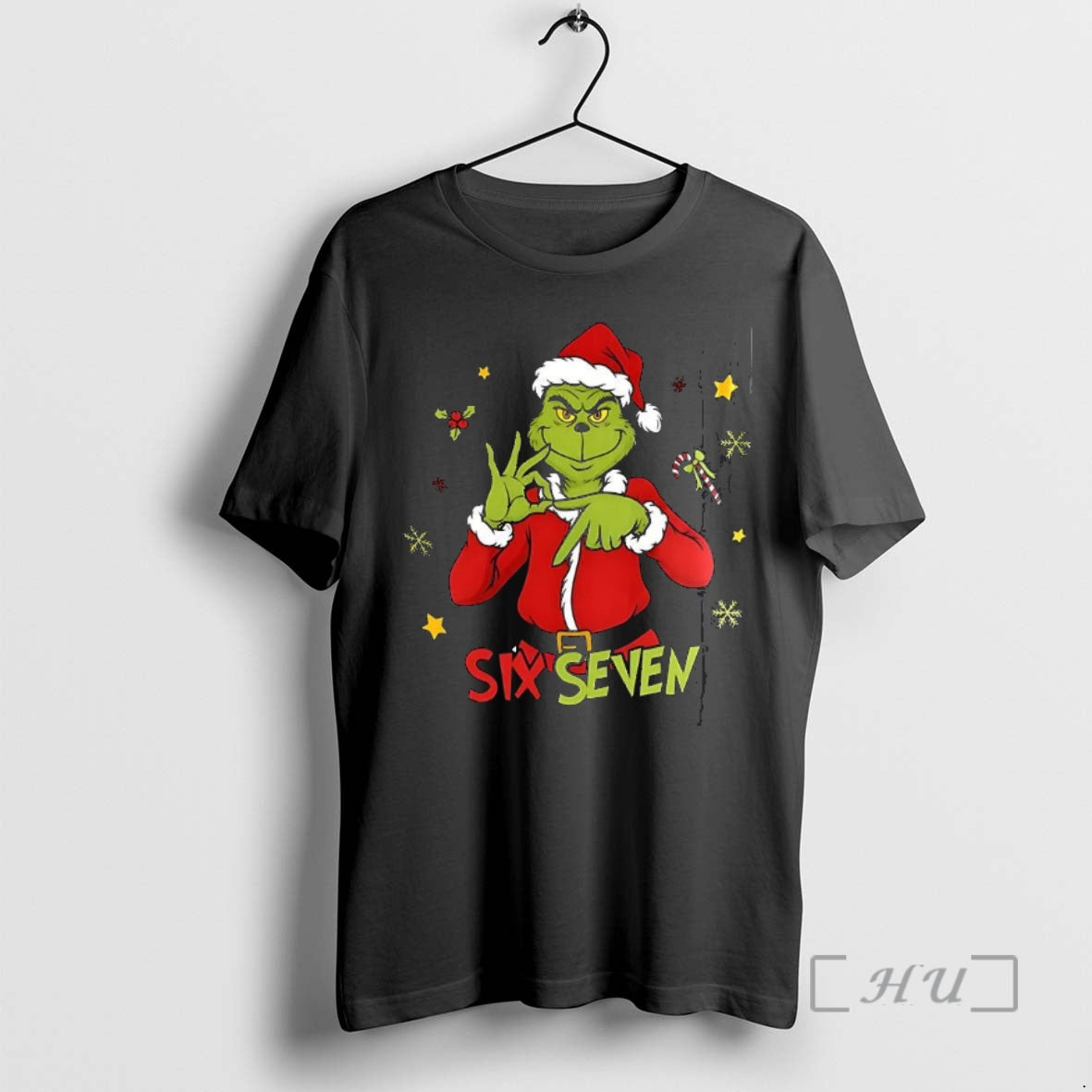 Officials Grinch Six Seven Meme Merry Christmas T-Shirts, Hoodie, Sweatshirt | InkNestWear.com