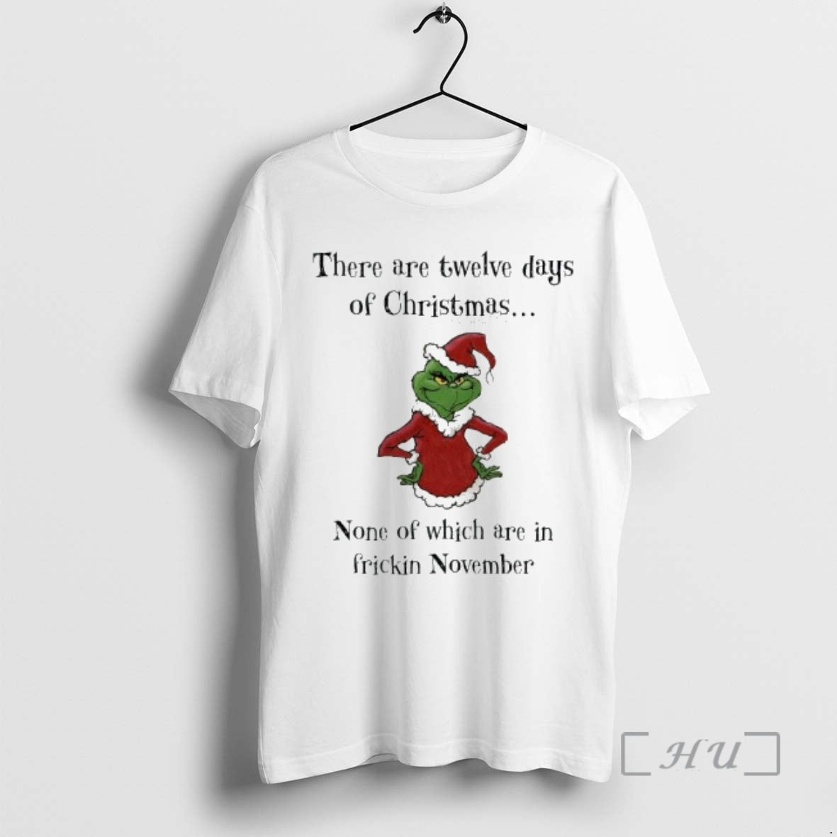 Officials Grinch There Are Twelve Days Of Christmas The Duckit List None Of Which Are T-Shirts, Hoodie, Sweatshirt