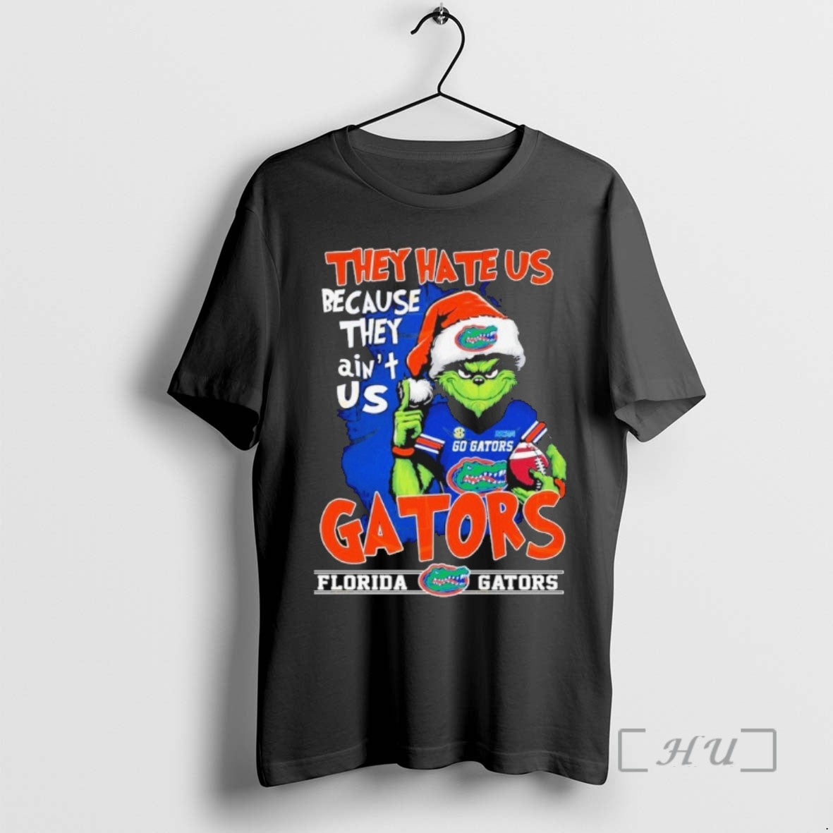 Officials Grinch They Hate Us Because They Aint Us Florida Gators Shirts Sweater