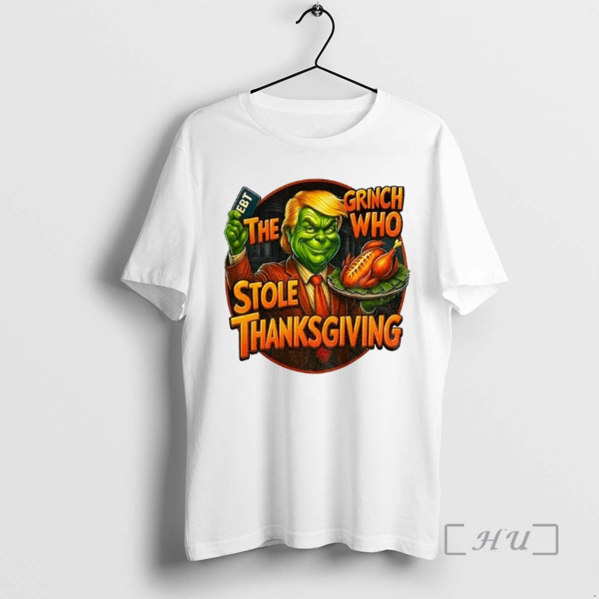 Officials Grinch X Donald Trump The Grinch Who Stole Thanksgiving T-Shirts, Hoodie, Sweatshirt | InkNestWear.com