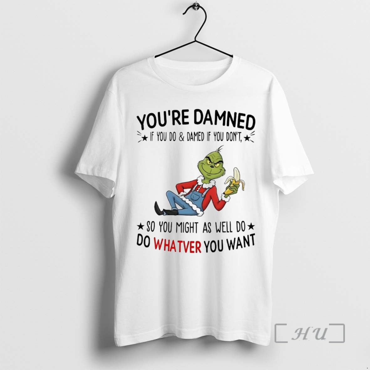 Officials Grinch Youre Damned If You Do Damed If You Dont So You Might Christmas T-Shirts, Hoodie, Sweatshirt