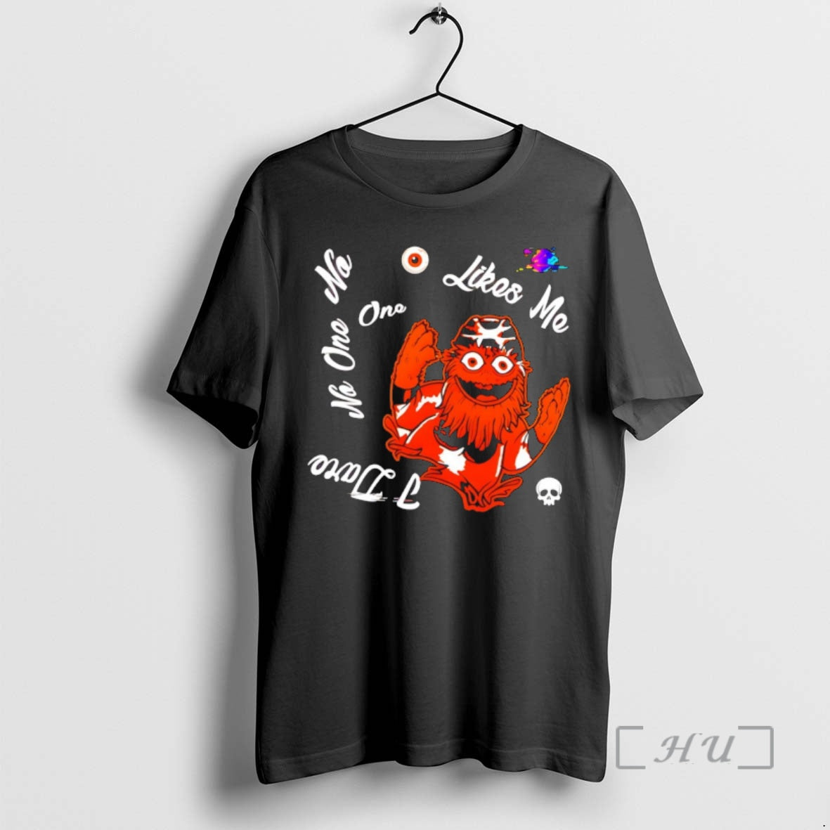 Officials Gritty Philadelphia Flyers Hockey No One Likes Me Glitch 2026 Premium T Shirts Sweater