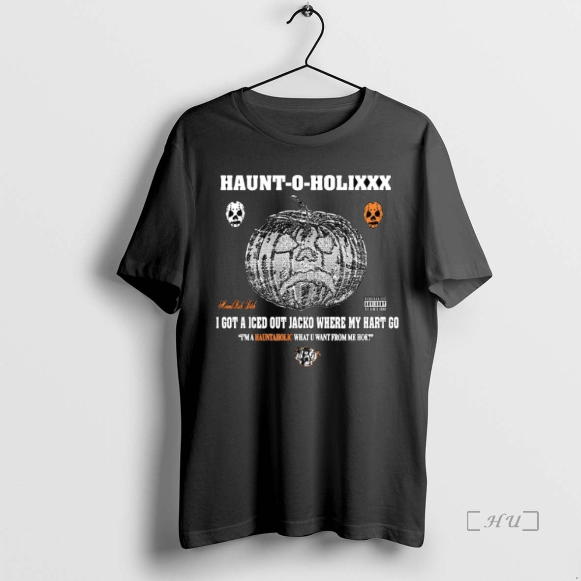 Officials Haunt O Holixxx I Got A Iced Out Jacko Where My Hart Go Long T-Shirts, Hoodie, Sweatshirt | InkNestWear.com