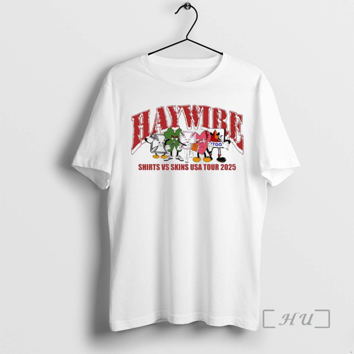 Officials Haywire Shirts Vs Skins Usa Tour 2025 Hoodie, Sweatshirt | InkNestWear.com
