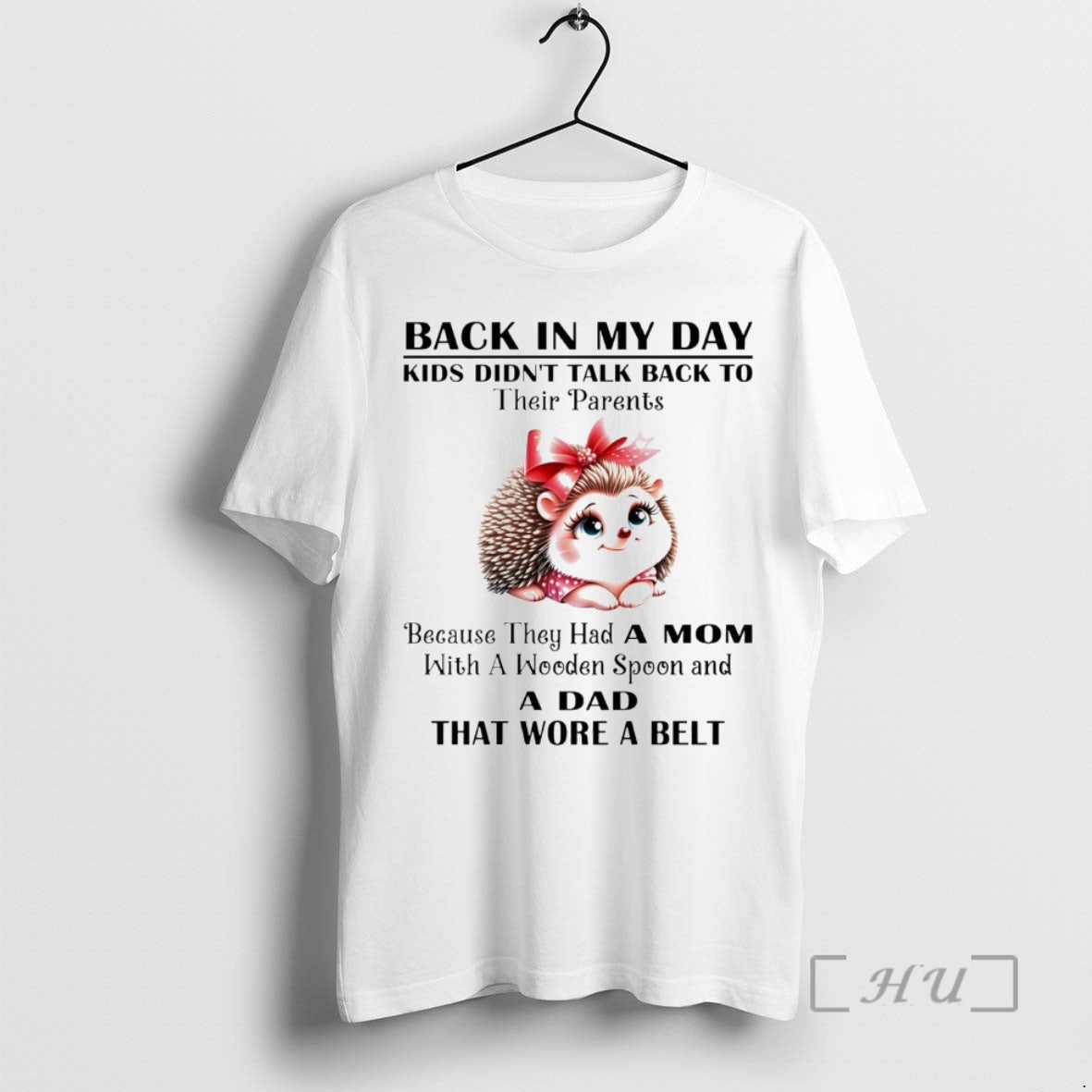 Officials Hedgehog Back In My Day Kids Didnt Talk Back To Their Parents Premium T-Shirts, Hoodie, Sweatshirt
