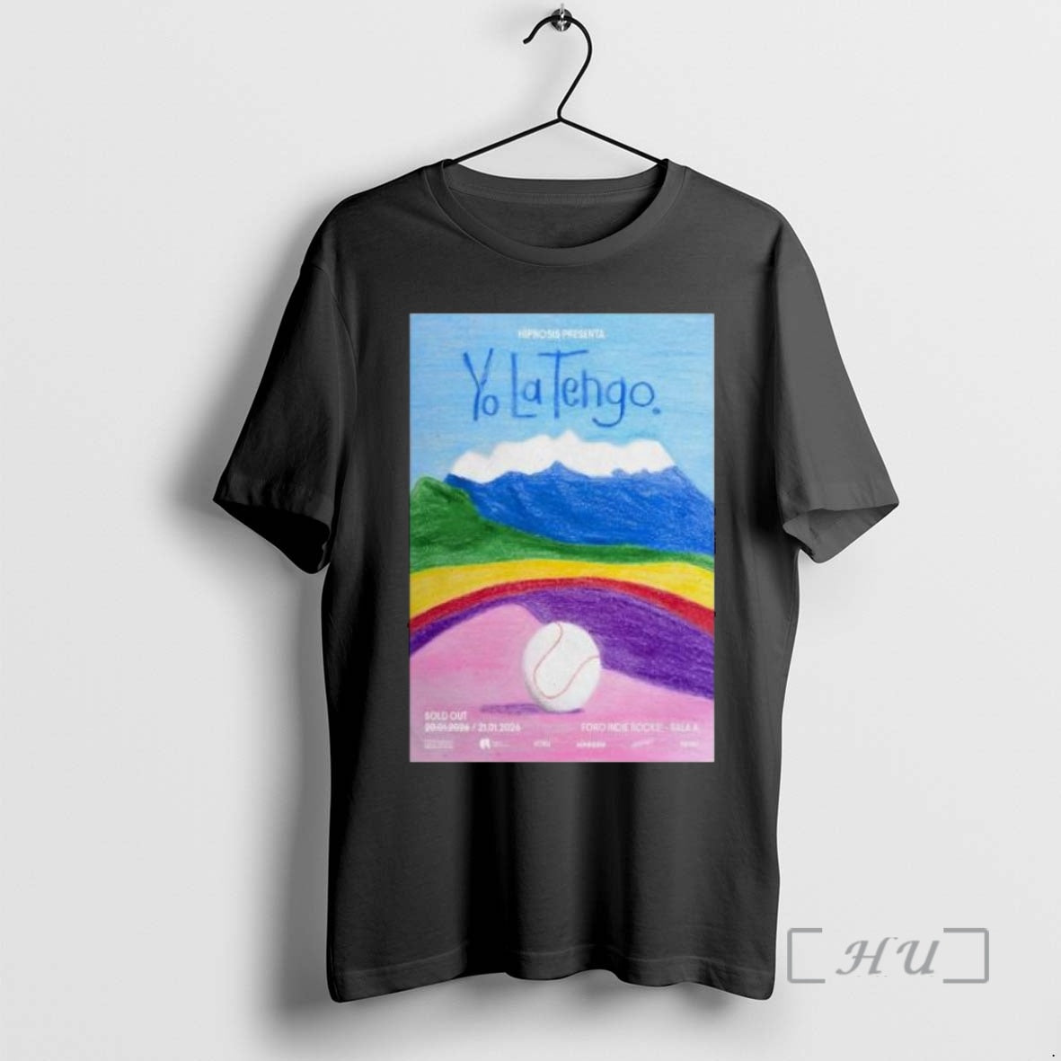 Officials Hipnosis Presenta Yo La Tengo Mexico City 1 21 2026 Circle Black Premium T-Shirts, Hoodie, Sweatshirt