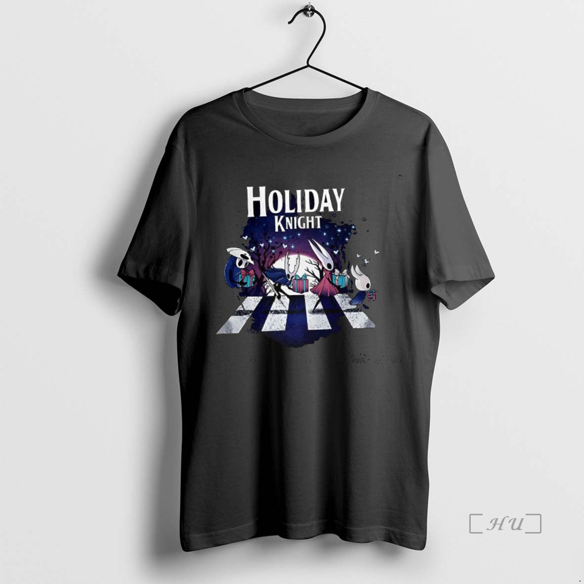 Officials Holiday Knight Hollow Knight Character Cross The Road Christmas T-Shirts, Hoodie, Sweatshirt | InkNestWear.com