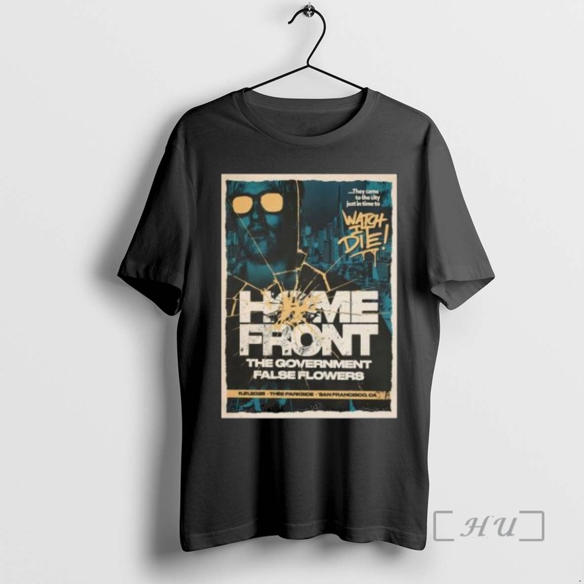 Officials Home Front November 21 2025 Thee Parkside San Francisco Ca Circle Black Premium T-Shirts, Hoodie, Sweatshirt