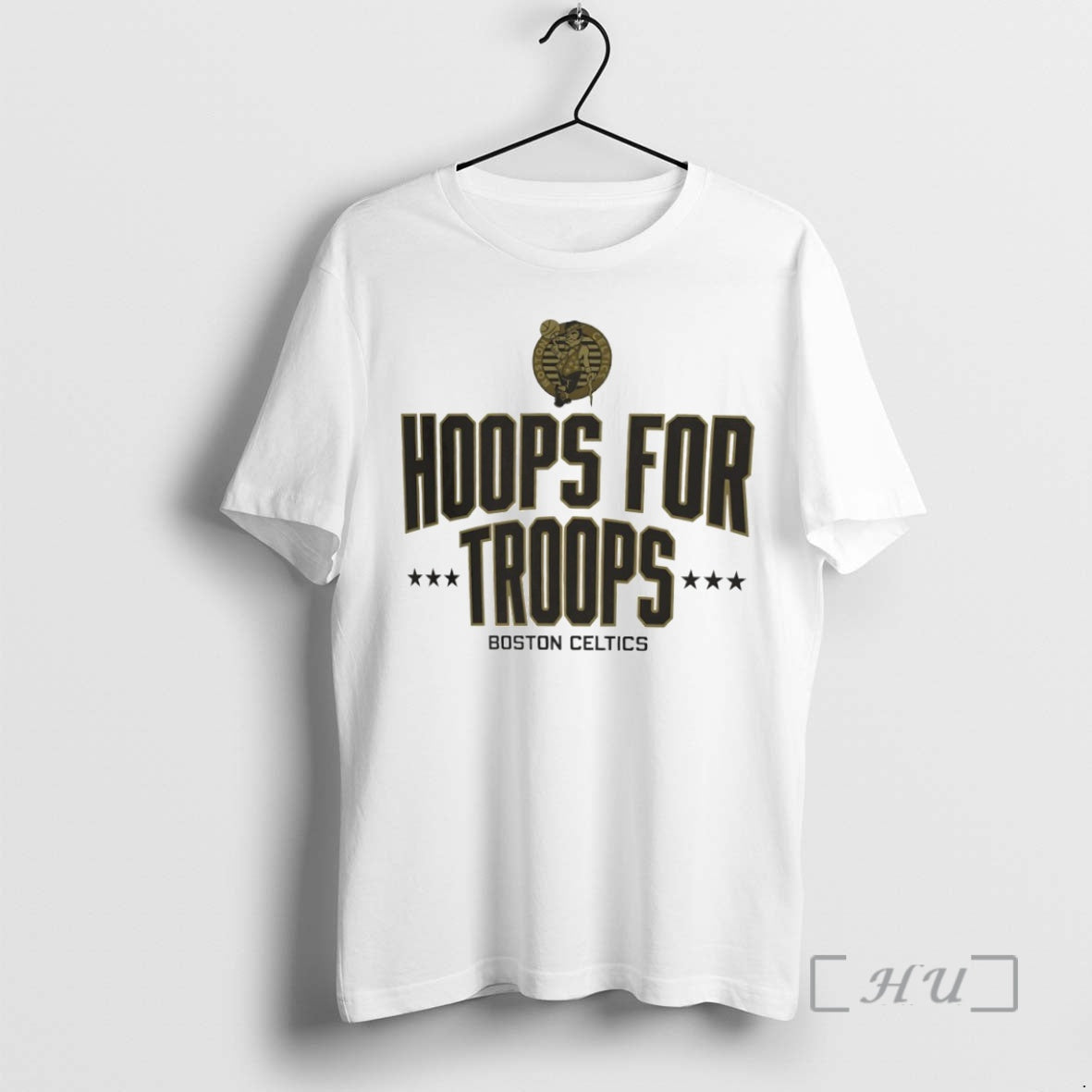 Officials Hoops For Troops Boston Celtics Basketball Circle T-Shirts, Hoodie, Sweatshirt | InkNestWear.com
