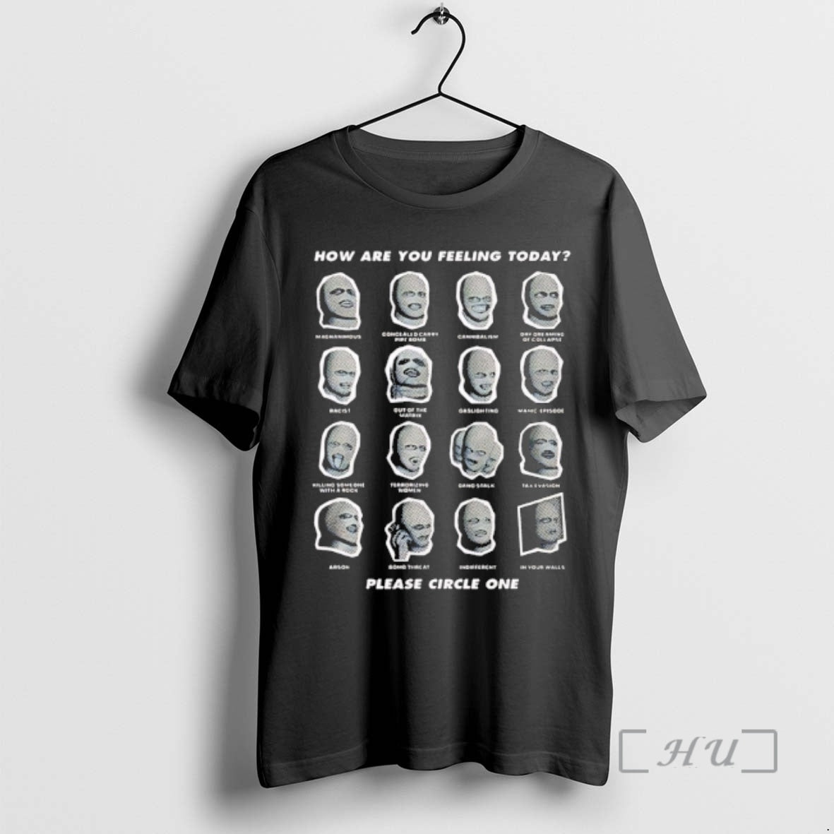 Officials How Are You Feeling Today Please Circle One Mask T-Shirts, Hoodie, Sweatshirt | InkNestWear.com