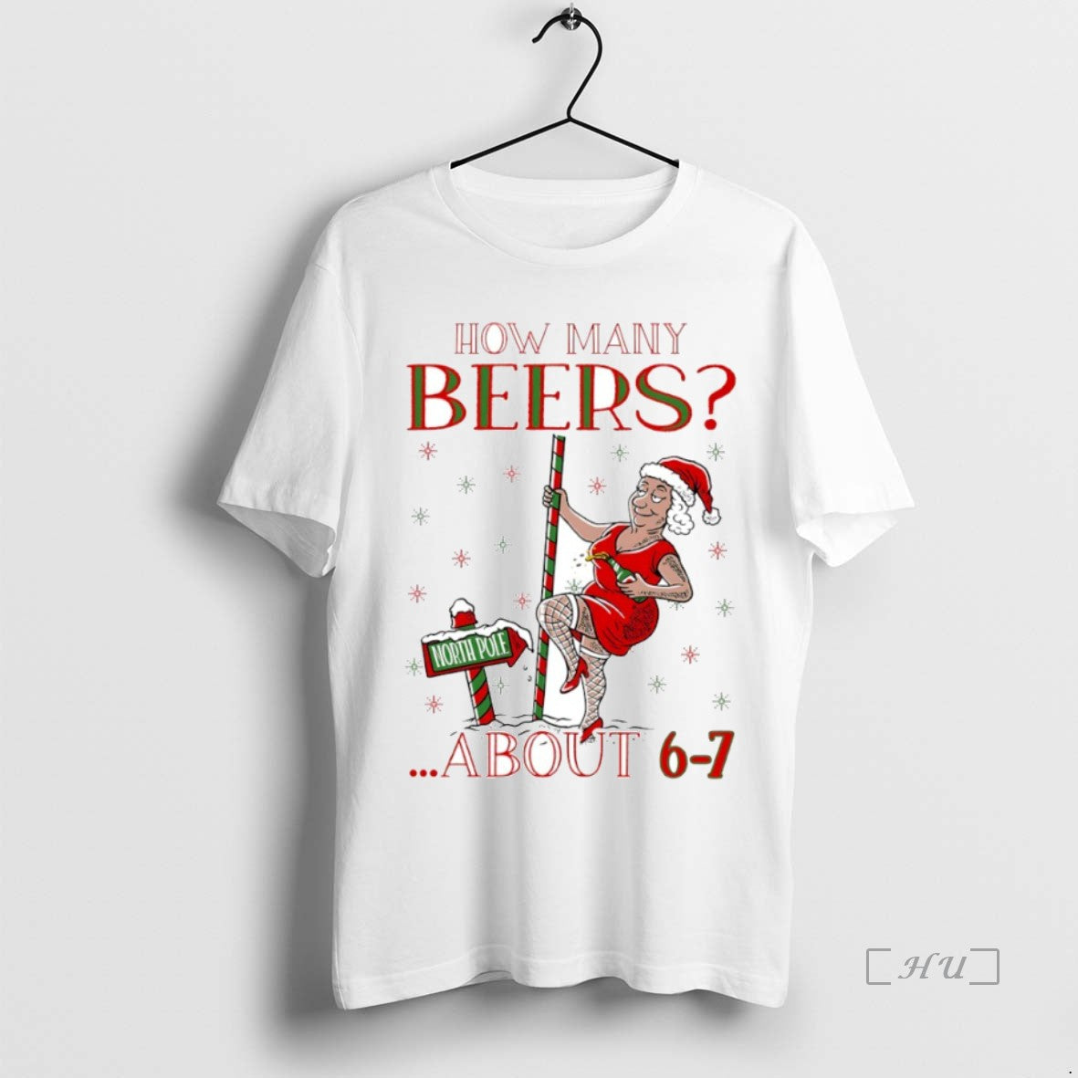 Officials How Many Beers About 6 7 Mrs Clause Ugly Christmas Circle Premium T Shirts Hoodie, Sweatshirt | InkNestWear.com