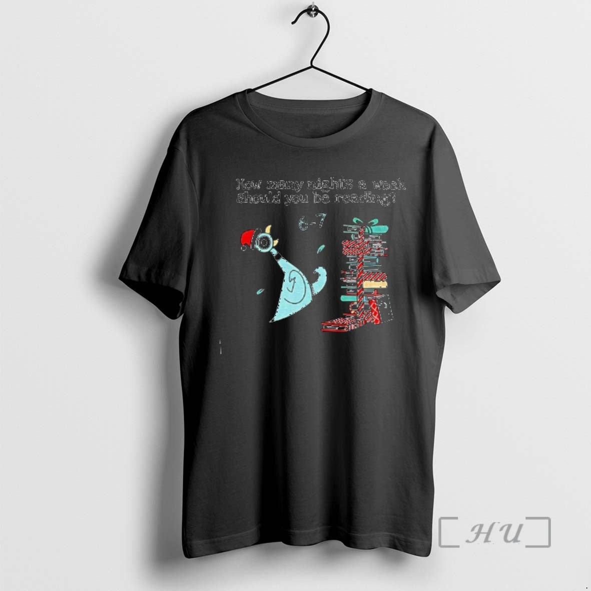 Officials How Many Nights A Week Should You Be Reading 6 7 Pigeon Christmas Premium T-Shirts, Hoodie, Sweatshirt