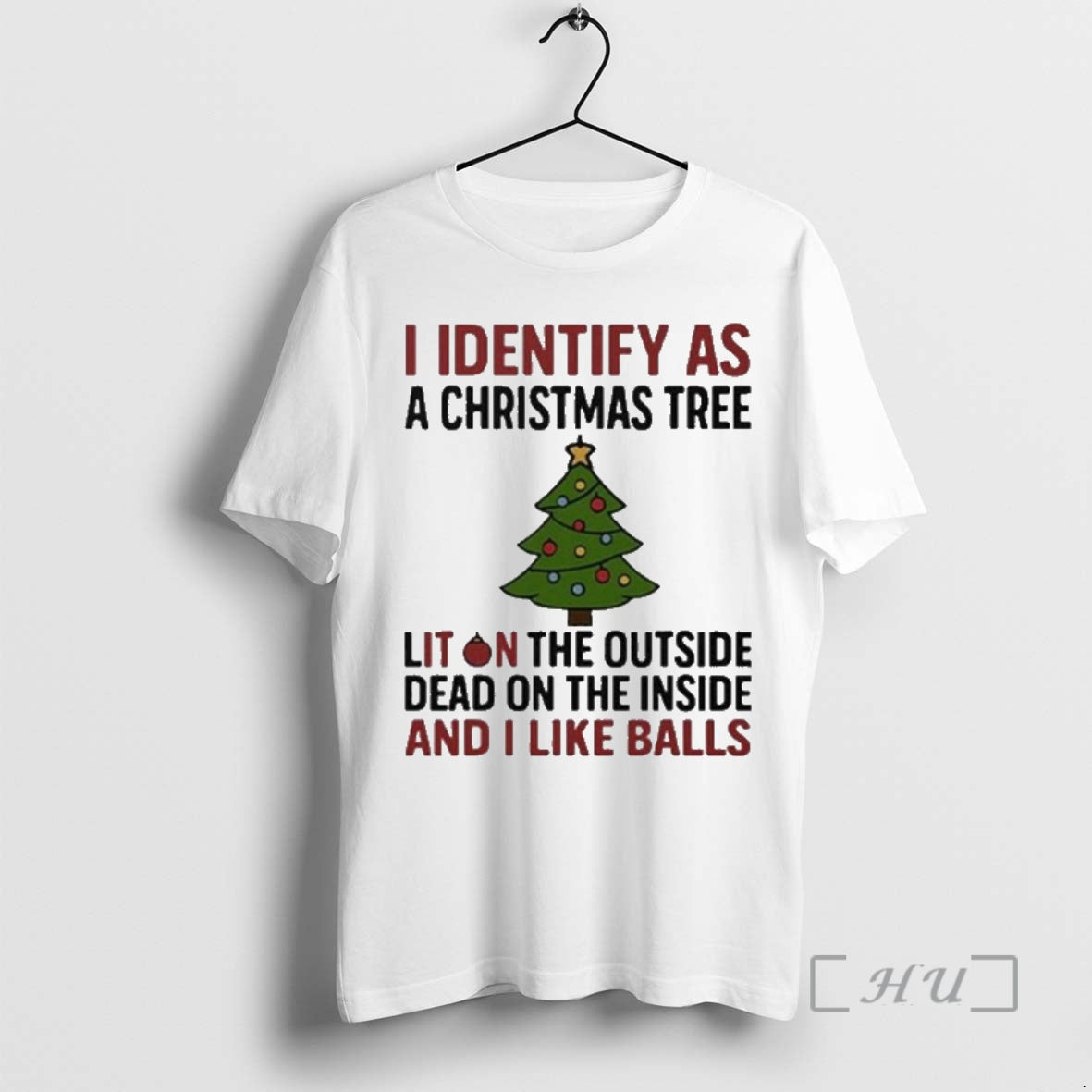 Officials I Identify As A Christmas Tree Lit On The Outside Dead On The Inside T-Shirts, Hoodie, Sweatshirt | InkNestWear.com