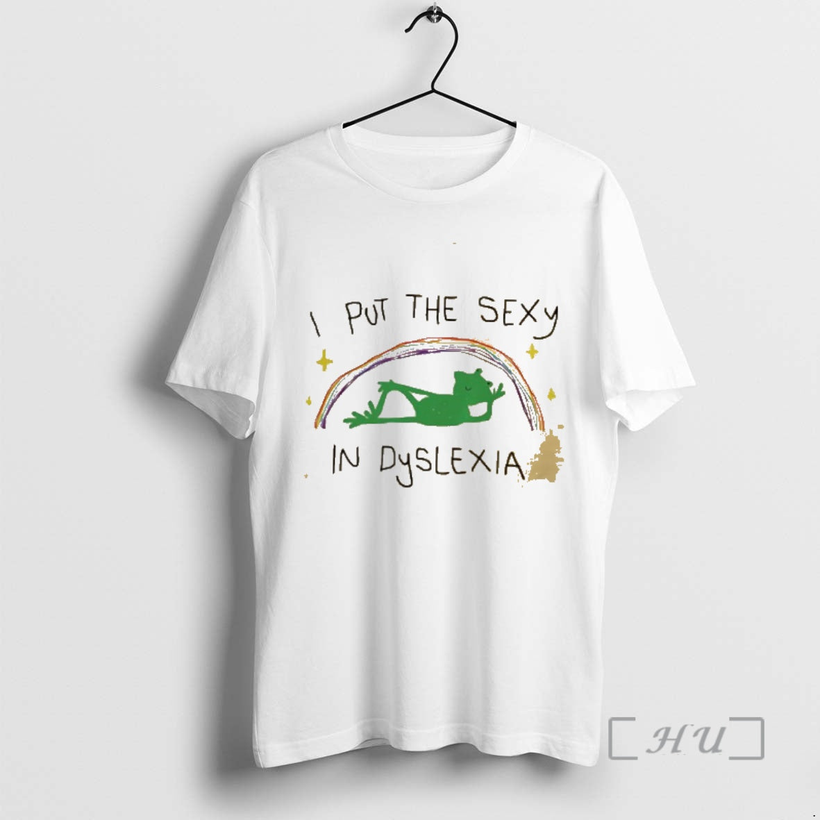 Officials I Put The Sexy In Dyslexia Frog Rainbow