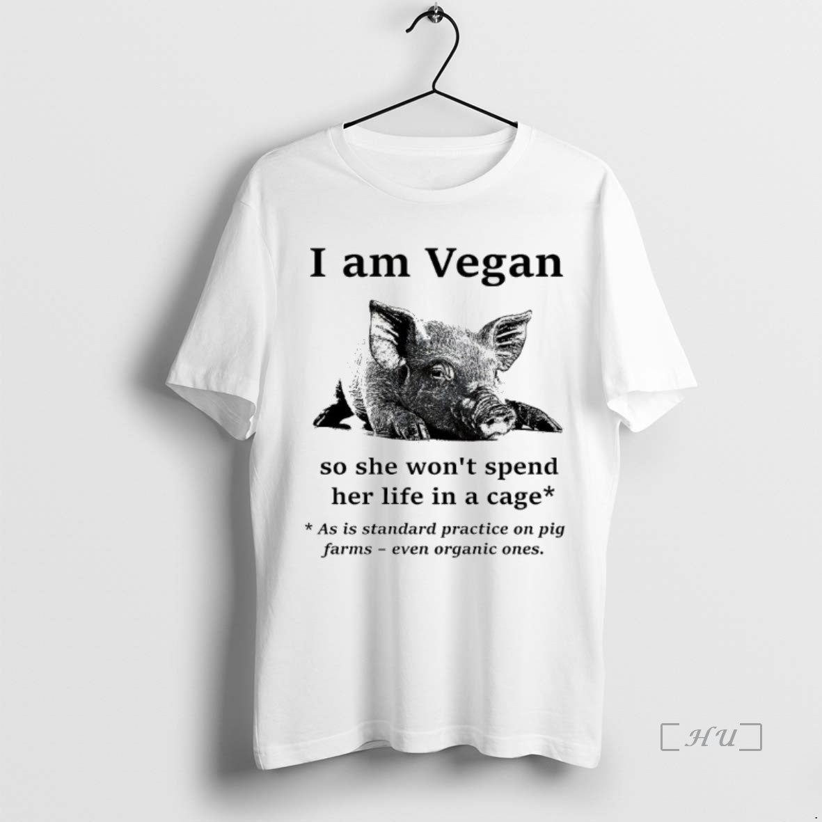 Officials I Am Vegan So He Wont Spend Her Life In A Cage Premium T-Shirts, Hoodie, Sweatshirt | InkNestWear.com