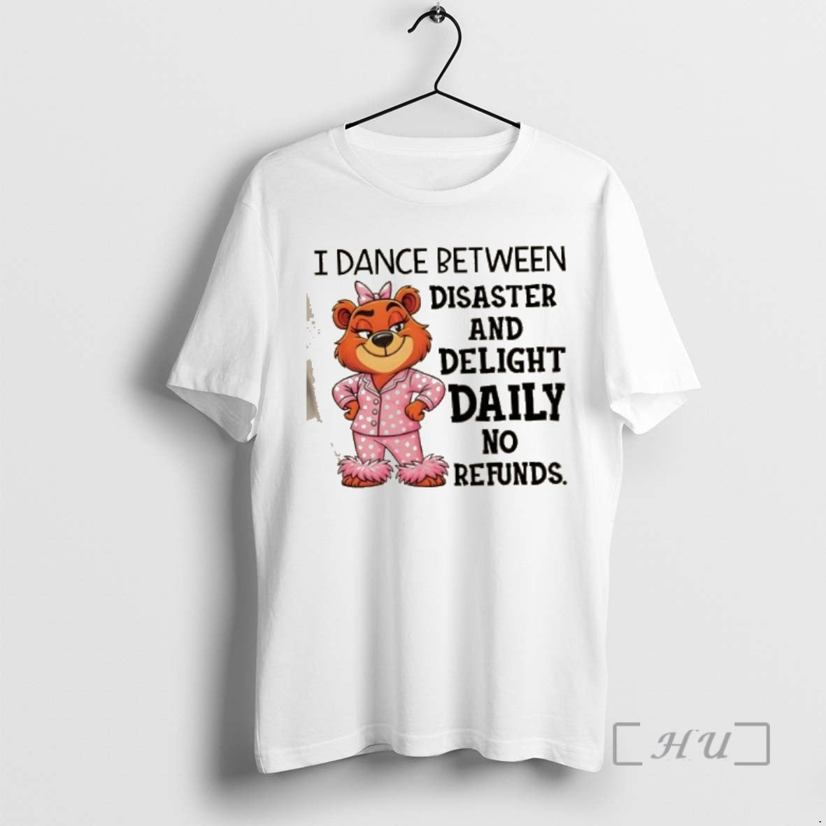 Officials I Dance Between Disaster And Delight Daily No Refunds T-Shirts, Hoodie, Sweatshirt | InkNestWear.com