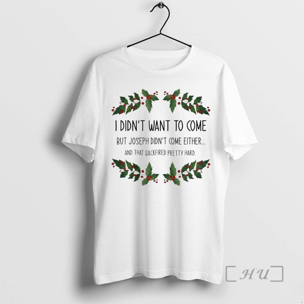 Officials I Didnt Want To Come Mistletoe Circle T-Shirts, Hoodie, Sweatshirt | InkNestWear.com