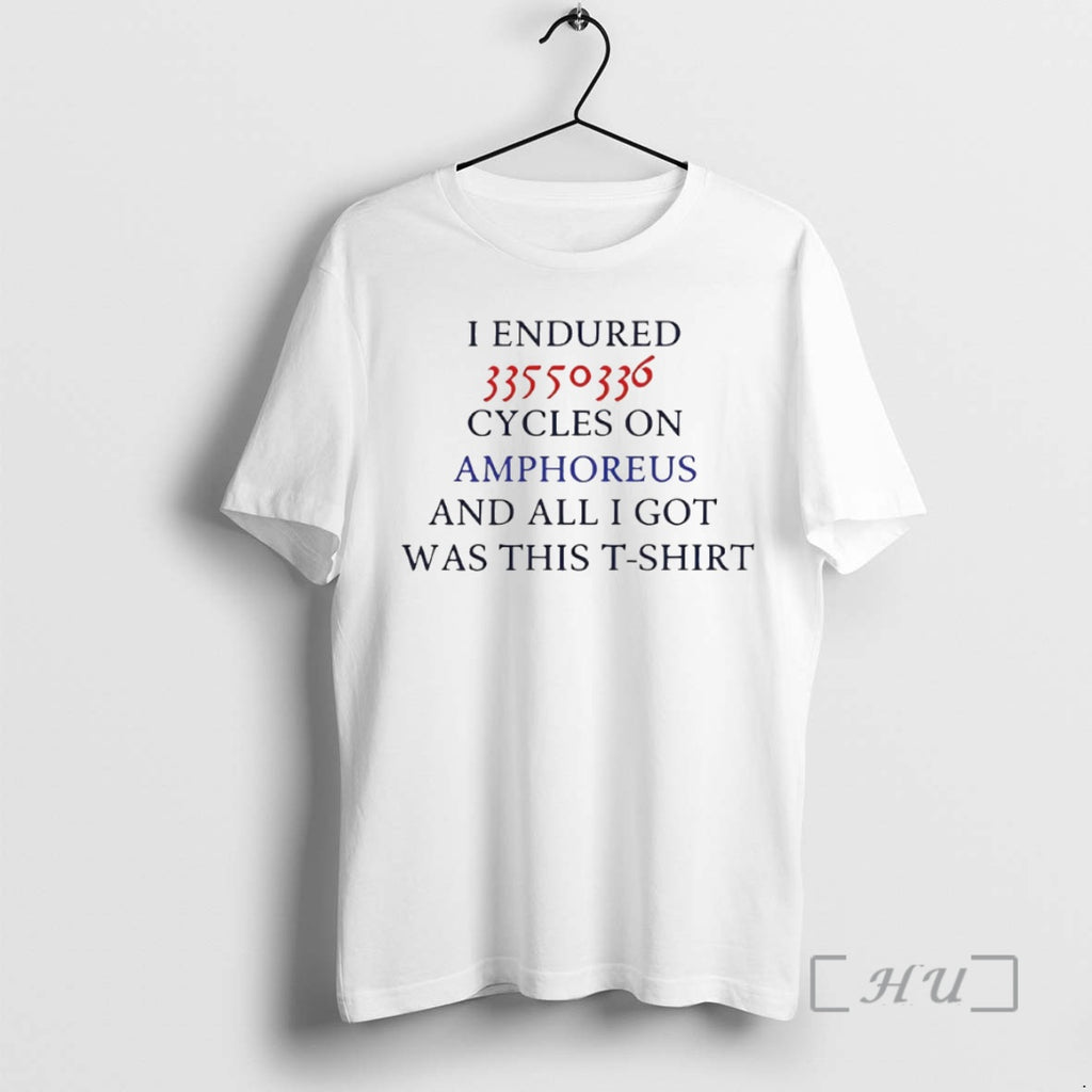 Officials I Endured 33550336 Cycles On Amphoreus And All I Got Was This Circle Premium T-Shirts, Hoodie, Sweatshirt