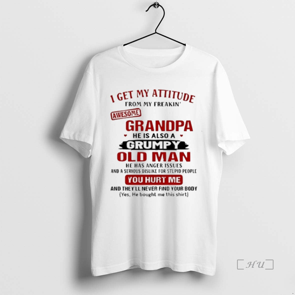 Officials I Get My Attitude From My Freakin Awesome Grandpa T-Shirts, Hoodie, Sweatshirt | InkNestWear.com
