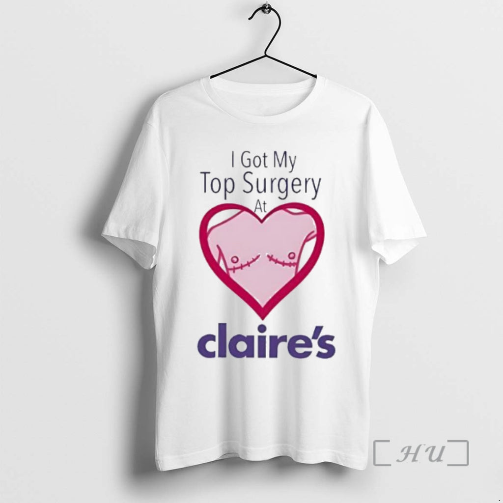 Officials I Got My Top Surgery At Claires T-Shirts, Hoodie, Sweatshirt | InkNestWear.com