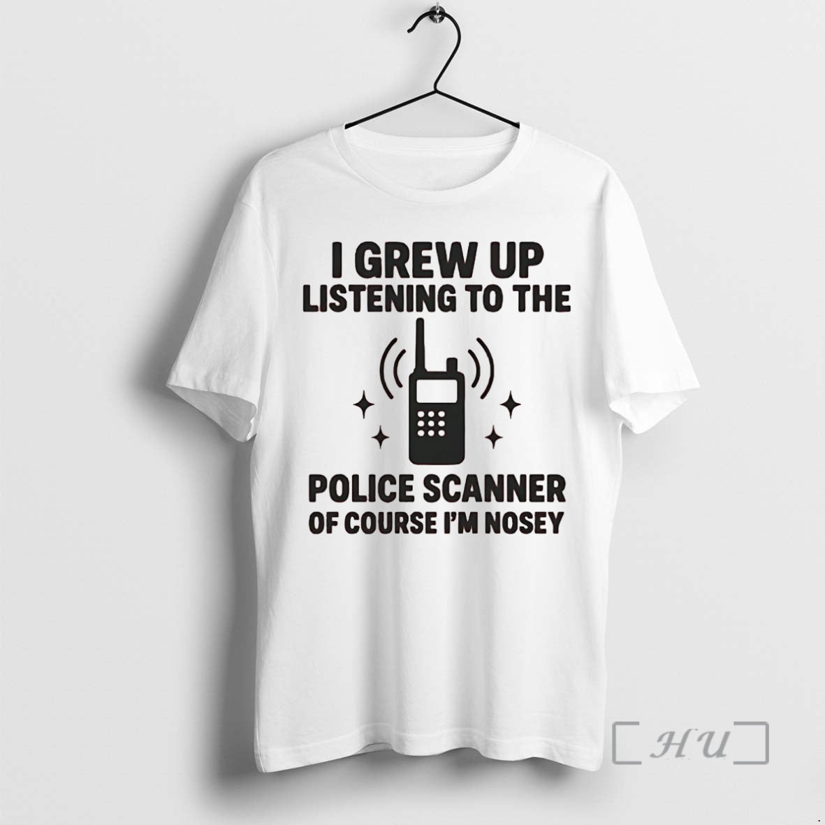 Officials I Grew Up Listening To The Police Scanner T-Shirts, Hoodie, Sweatshirt | InkNestWear.com