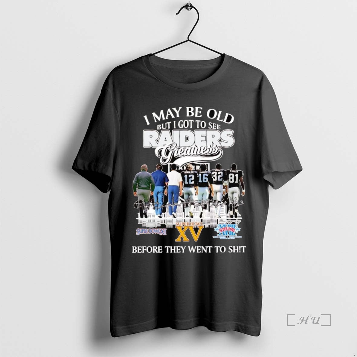 Officials I May Be Old But I Got To See Raiders Greatness Before They Went T-Shirts, Hoodie, Sweatshirt | InkNestWear.com
