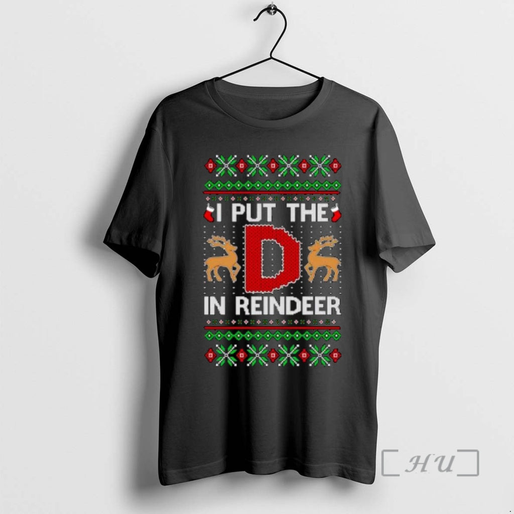 Officials I Put The D In Reindeer Ugly Christmas Ornaments T-Shirts, Hoodie, Sweatshirt | InkNestWear.com