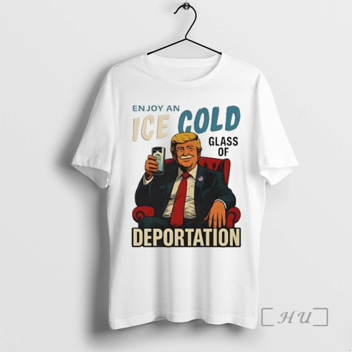 Officials Ice Cold Glass Of Deportation Trump Milk Mustache Shrit T-Shirts, Hoodie, Sweatshirt | InkNestWear.com