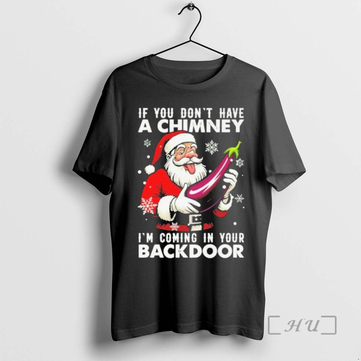 Officials If You Dont Have A Chimney Im Coming In Your Backdoor Christmas Jumper Premium T-Shirts, Hoodie, Sweatshirt