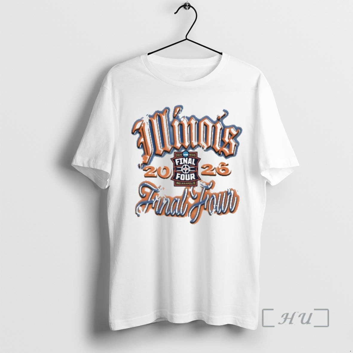 Officials Illinois Mens Basketball 2026 Final Four 90s Airbrush