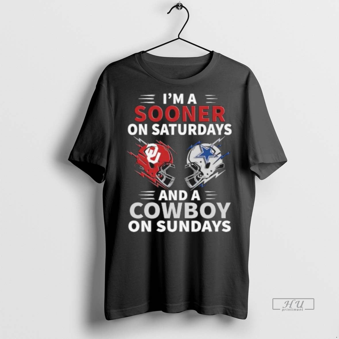 Officials Im A Sooners On Saturdays And A Cowboy On Sundays 2025 Premium T-Shirts, Hoodie, Sweatshirt | InkNestWear.com