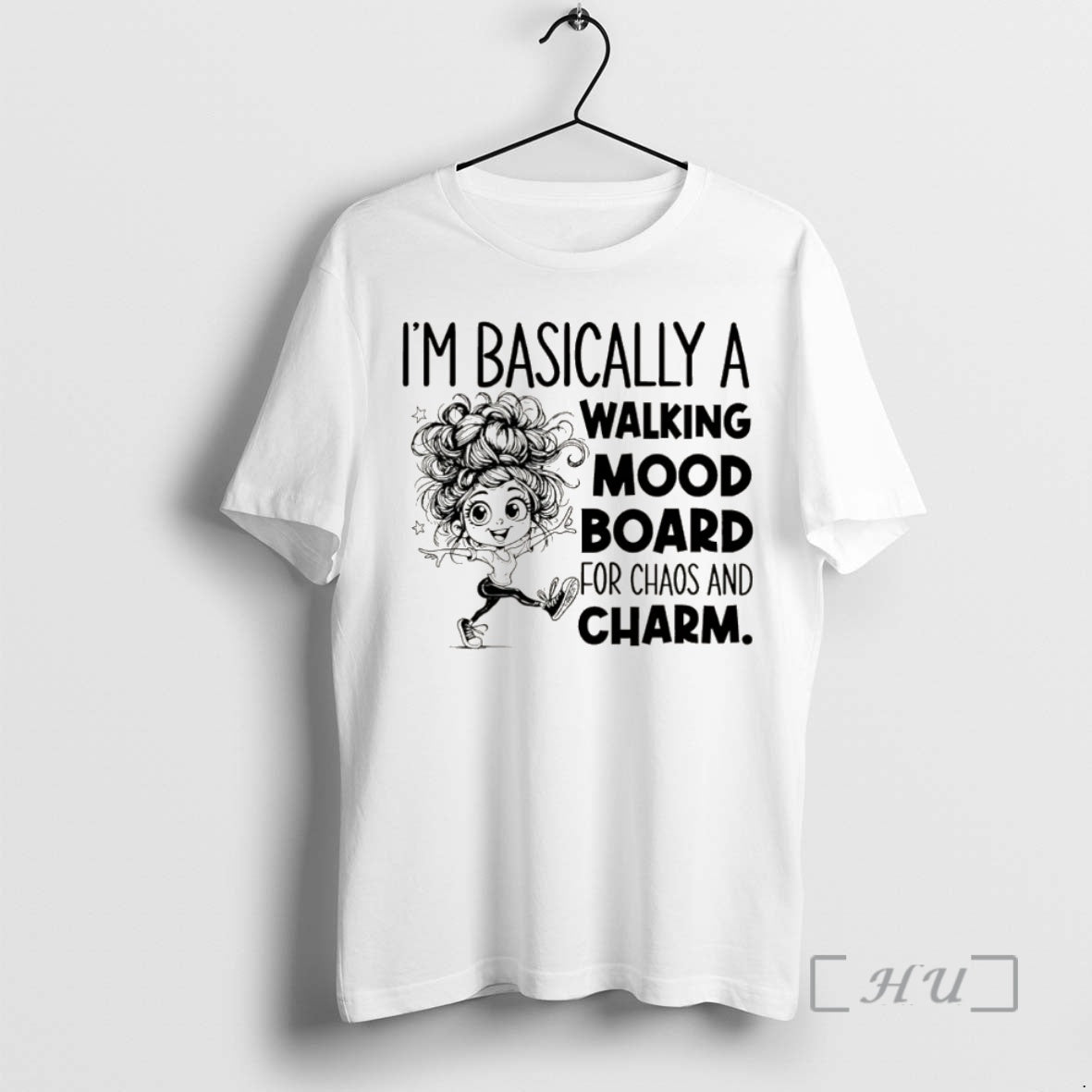 Officials Im Basically A Walking Mood Board For Chaos And Charm Christmas T-Shirts, Hoodie, Sweatshirt | InkNestWear.com