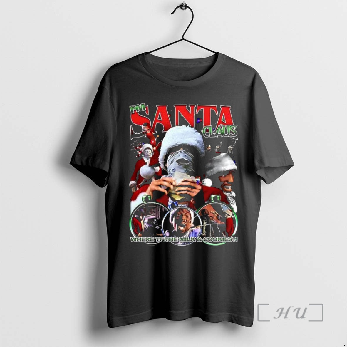 Officials Im Santa Claus Where Tf The Milk Cookies Christmas T-Shirts, Hoodie, Sweatshirt | InkNestWear.com