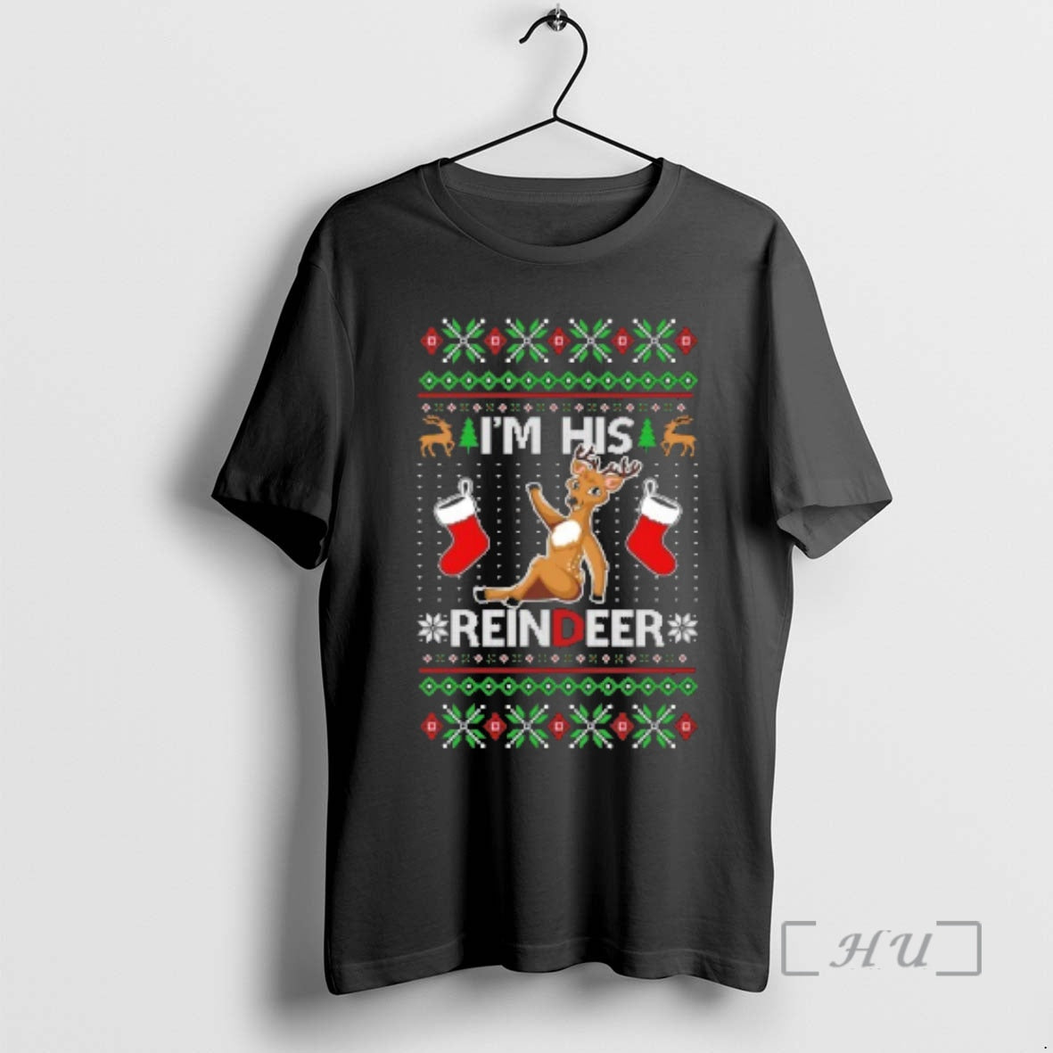 Officials Im His Reindeer Ugly Christmas Sweat T-Shirts, Hoodie, Sweatshirt | InkNestWear.com