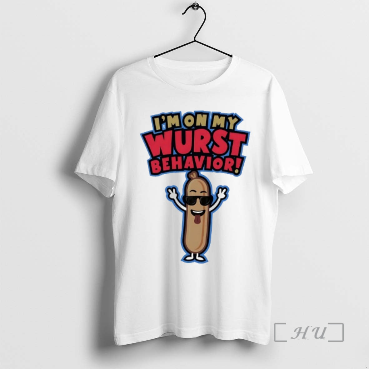 Officials Im On My Wurst Behavior Hotdog T-Shirts, Hoodie, Sweatshirt | InkNestWear.com