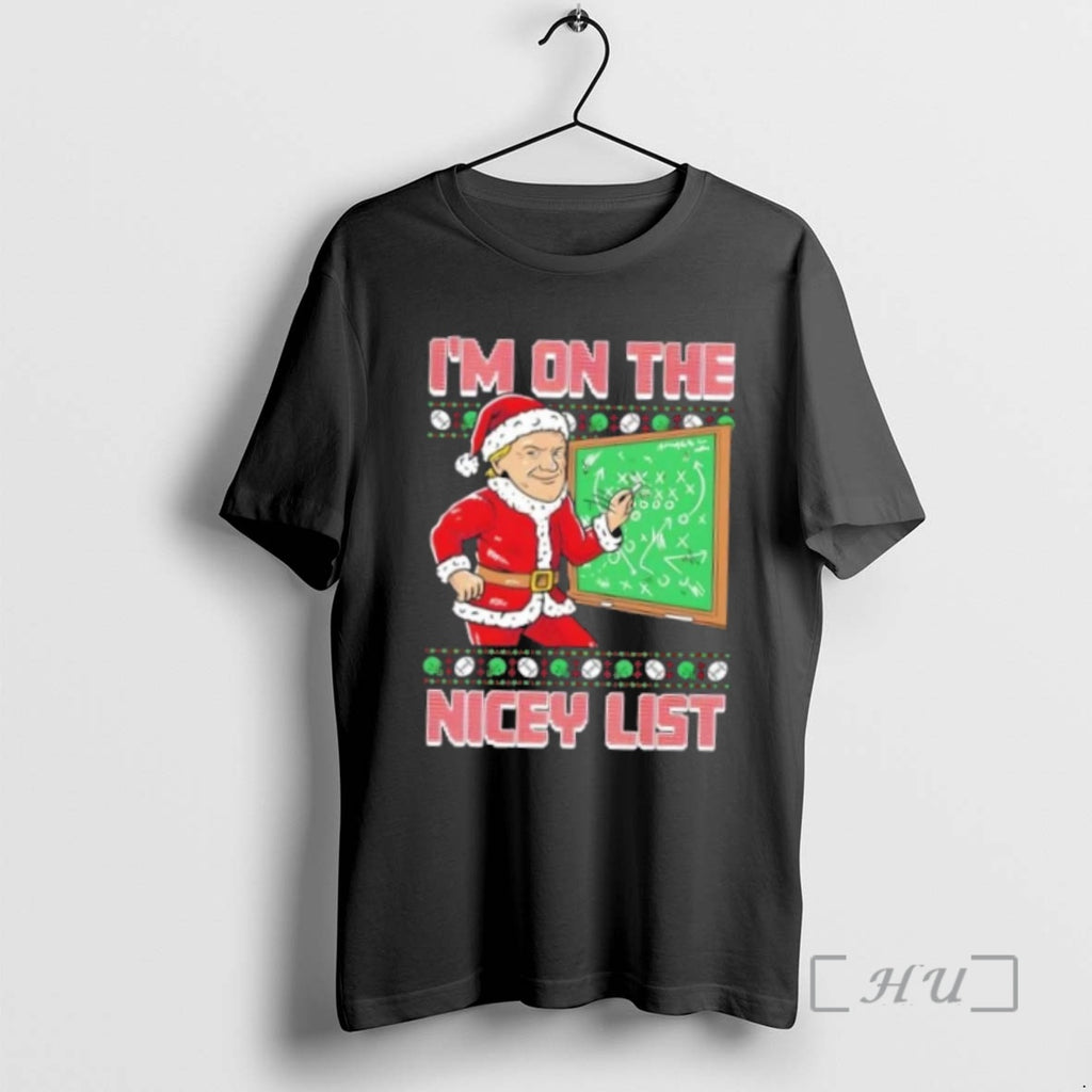 Officials Im On The Nicey List Christmas Ugly T-Shirts, Hoodie, Sweatshirt | InkNestWear.com
