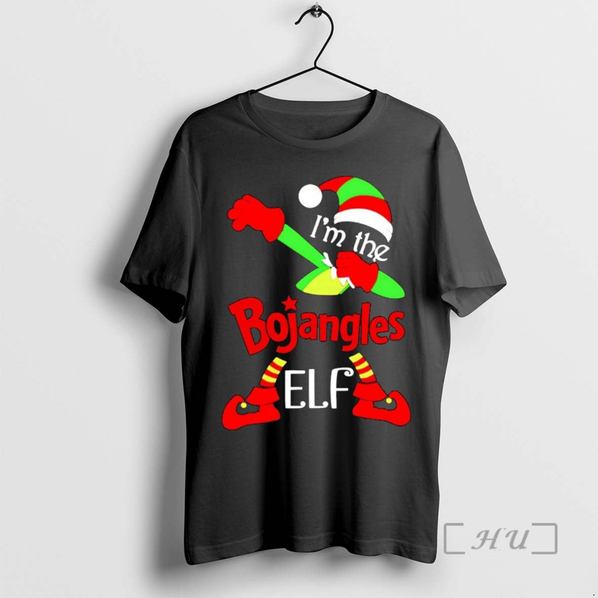 Officials Im The Bojangles Elf Dabbing Christmas T-Shirts, Hoodie, Sweatshirt | InkNestWear.com