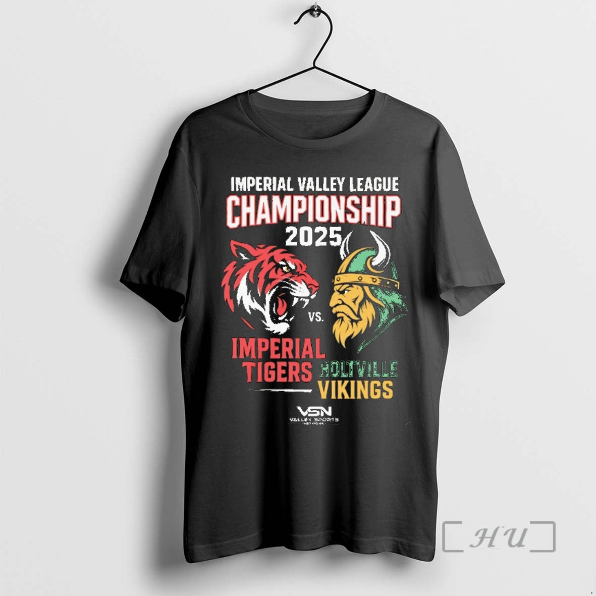 Officials Imperial Valley League Championship 2025 Imperial Tigers Vs Holtville Vikings Christmas Ornaments T-Shirts,...