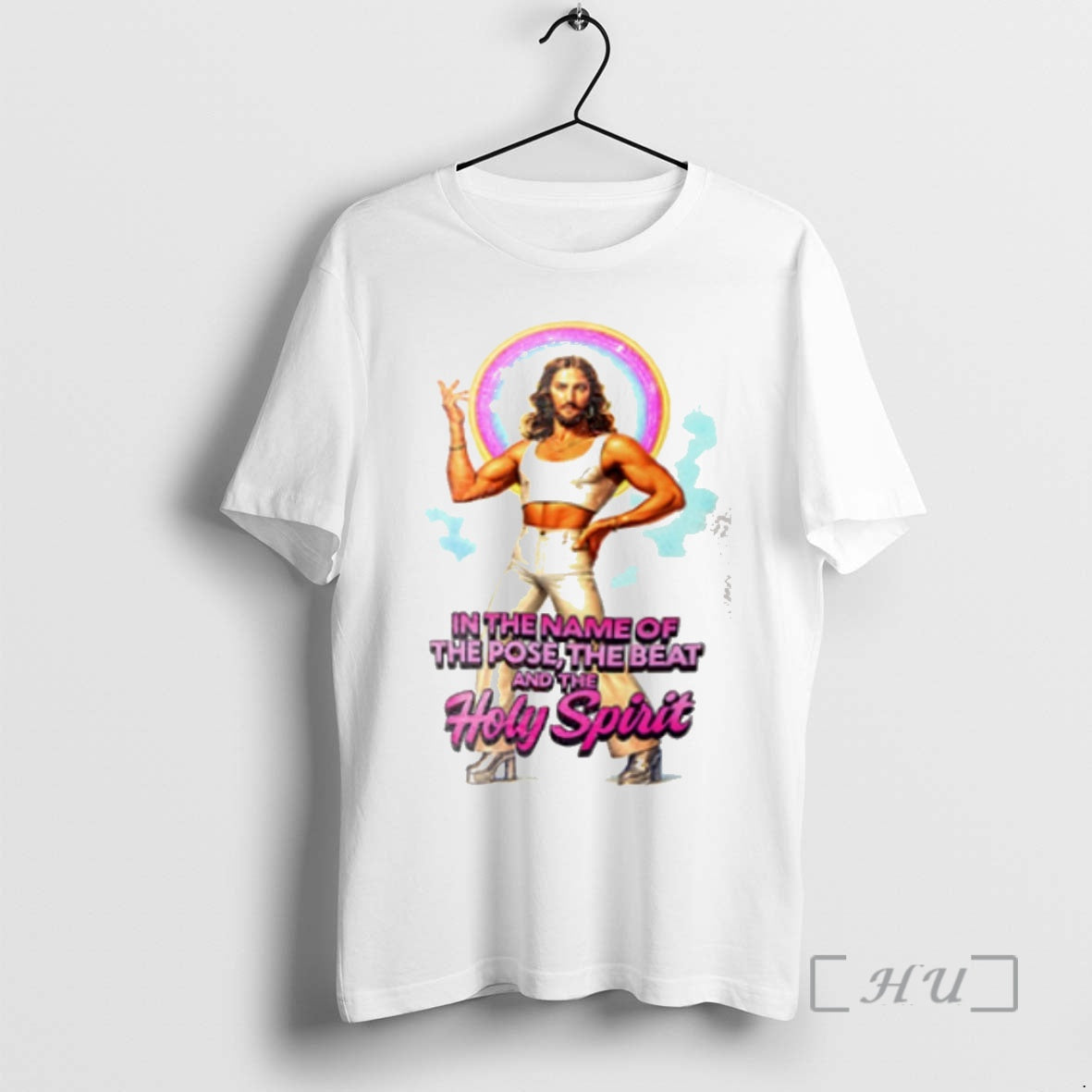Officials In The Name Of The Pose The Beat And The Holy Spirit Jesus Premium T-Shirts, Hoodie, Sweatshirt | InkNestWear.com